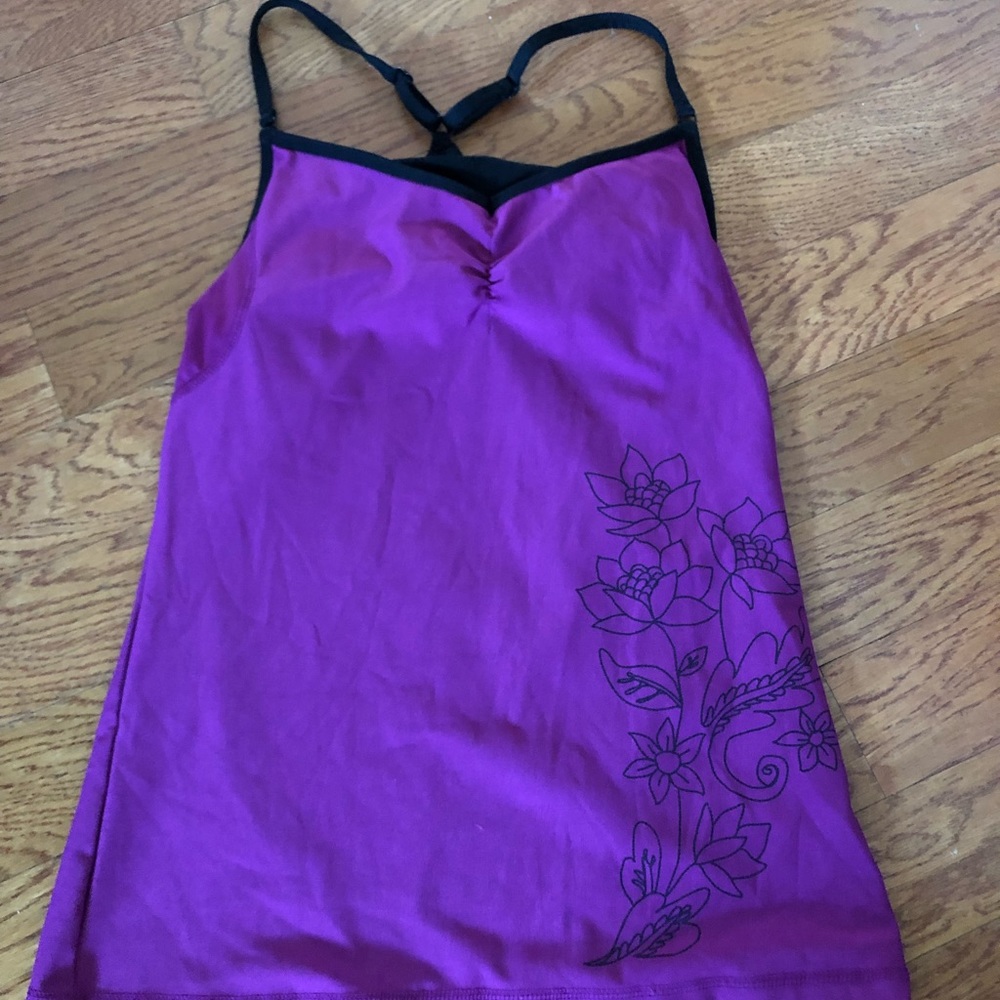 Workout Top Purple